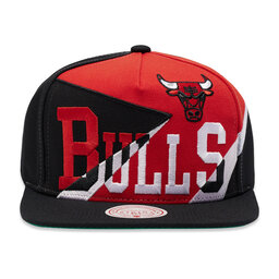 

Бейсболка Mitchell & Ness NBA Multiply Bulls HHSS4521 Red, Чорний