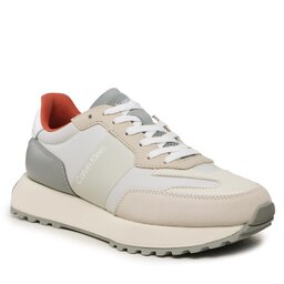 Calvin Klein Сникърси Calvin Klein Low Top Lace Up Mix New HM0HM01238 Dk Ecru Mix 0F4