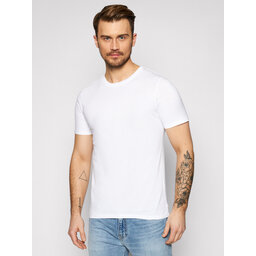 Jack&Jones Jack&Jones Marškinėliai Organic Basic 12156101 Balta Slim Fit