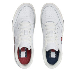 

Снікерcи Tommy Jeans Basket EM0EM00899 White YBR, Білий