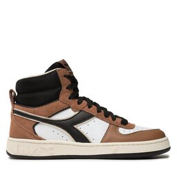 

Снікерcи Diadora Magic Basket Mid Earth 501.179004 D0098 Beaver Fur/White/Black, Коричневий