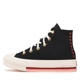 

Кеди Converse Ctas Eva Lift Hi A04953C Black/Soft Dune, Чорний