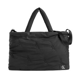 Calvin Klein Jeans Handväska Calvin Klein Jeans Puffy Aop Tote Xl K60K611231 Black BDS