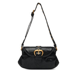 PINKO Handtasche PINKO Jolene Shoulder Mini PE 25 PLTT 102802 A27K Schwarz