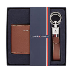 

Набір гаманець і брелок Tommy Hilfiger AM0AM11628 Tan GES, Коричневий