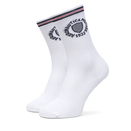 Aeronautica Militare Дълги чорапи unisex Aeronautica Militare 251CZ015DL561 Бял