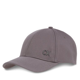 Calvin Klein Czapka z daszkiem Calvin Klein Bombed Metal K50K512349 Szary
