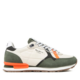 

Снікерcи Pepe Jeans Brit Man Print PMS30923 Khaki Green 765, Хакі