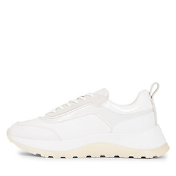 

Снікерcи Calvin Klein 2 Piece Runner S Lace Up-Nano Mn HW0HW01644 Bright White YBR, Білий
