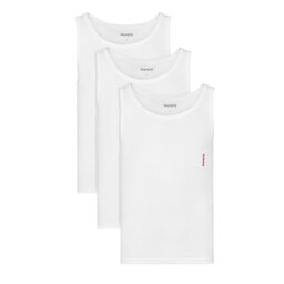 HUGO HUGO Pack de 3 camisetas de tirantes 50545681 Blanco Slim Fit