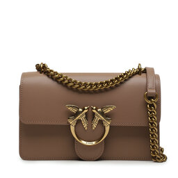 PINKO Дамска чанта PINKO Love One Mini Dc AI 23-24 PCPL 100074 A0F1 Бежов