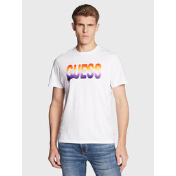 Guess Guess Camiseta M3RI52 KBDK0 Blanco Slim Fit
