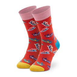 Happy Socks Calcetines altos unisex Happy Socks SAN01-4300 Rojo