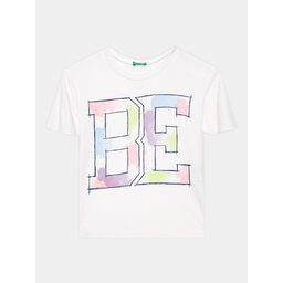 United Colors Of Benetton United Colors Of Benetton Футболка 398BC10BY Білий Regular Fit