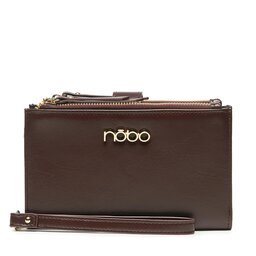 Nobo Cartera grande para mujer Nobo NPUR-R0100-C005 Guinda/burdeos