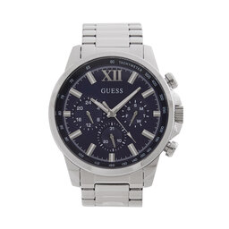 Guess Zegarek Guess Walker  GW0900G4 Srebrny