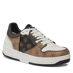 Guess Сникърси Guess Ancona Low FMPANC ELL12 BRWHI