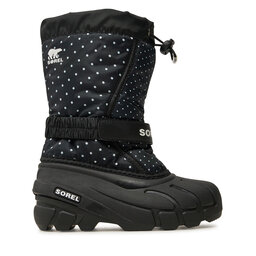 Sorel Μπότες Χιονιού Sorel Flurry™ Print 2114091010 Μαύρο