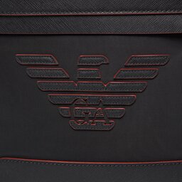 

Плоска сумка Emporio Armani Y4M185 Y216J 80557 Black/Orange, Чорний