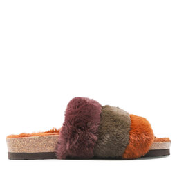 

Тапочки Genuins Moritz G104664 Tricolor Autumn, Коричневий