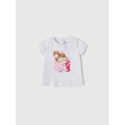 Mayoral Mayoral Camiseta 1033 Blanco Regular Fit