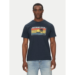 Quiksilver Quiksilver Majica EQYZT08065 Mornarsko modra Regular Fit