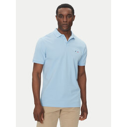 Hechter Paris Hechter Paris Polo marškinėliai Pique H-Eco 74004 151902 Žydra Regular Fit