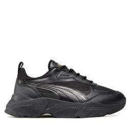 

Снікерcи Puma Cassia 384647 02 Black/Black/Puma Team Gold, Чорний