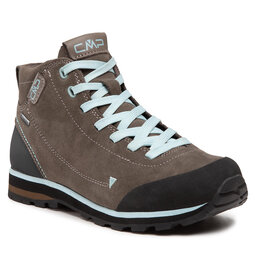 CMP Trekkingschuhe CMP Elettra Mid Wmn Hiking Shoes Wp 38Q4596 Tortora/Verto 01QM