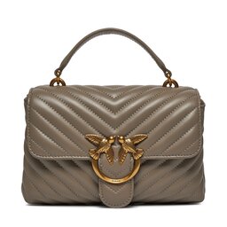 Pinko Handväska Pinko Love Lady Puff Mini Cl AI 23-24 PLTT 100044 A0GK Beige I68Q