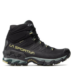 

Трекінгові черевики La Sportiva Ultra Raptor II Mid Leather Gtx GORE-TEX 34J999811 Black/Cedar, Чорний
