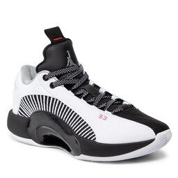Nike Обувки Nike Air Jordan XXXV Low CW2460 101 White/Metallic Silver/Black