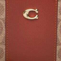 

Сумка Coach Ctd Cnv Sig Sml Wrl CI189 Tan Rust B4, Коричневий