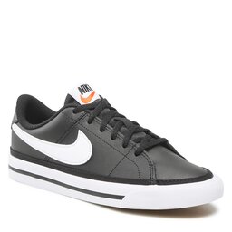 Nike Batai Nike Court Legacy (Gs) DA5380 002 Black/White/Gum Light Brown