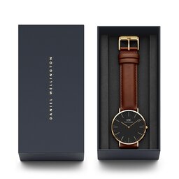 

Годинник Daniel Wellington Classic St Mawes DW00100543 Gold/Brown, Коричневий