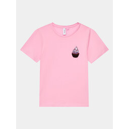 Vero Moda Girl Vero Moda Girl T-shirt 10285292 Ružičasta Regular Fit