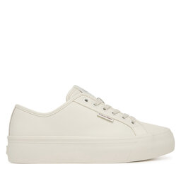Calvin Klein Sneakers Calvin Klein Vulc Flatf Lace Up Lth YW0YW01932 Weiß