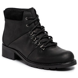 Clarks Stövletter Clarks Orino Demi 261435524 Black Leather