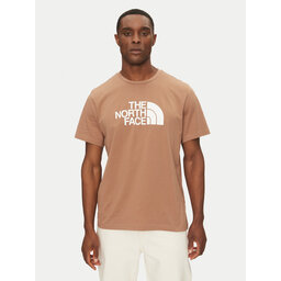 The North Face The North Face Majica Easy NF0A8A6C Rjava Regular Fit