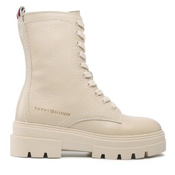 

Ботильйони Tommy Hilfiger Monochromatic Lace Up Boot FW0FW06732 Classic Beige ACI, Бежевий