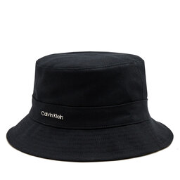 Calvin Klein Kapelusz Calvin Klein Monogram Reversible Bucket Hat K60K612035 Czarny