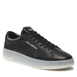 KARL LAGERFELD Sneakersy KARL LAGERFELD KL51515 Black Lthr