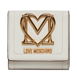 LOVE MOSCHINO Etui pentru carduri LOVE MOSCHINO JC5723PP0HKG0120 Offwhite