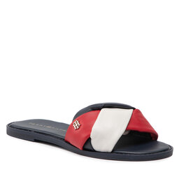Tommy Hilfiger Šľapky Tommy Hilfiger Feminine Weave Flat Sandal FW0FW06669 Rwb 0GY