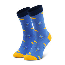 Dots Socks Hohe Unisex-Socken Dots Socks DTS-SX-449-F Blau