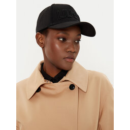 Liu Jo Kepurė su snapeliu Liu Jo Baseball Logo Plain 2A5014 T0300 Juoda
