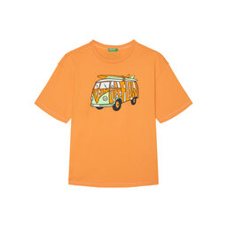 United Colors Of Benetton United Colors Of Benetton T-Shirt 3I1XC10P6 Orange Regular Fit
