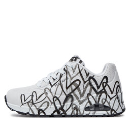 

Снікерcи Skechers Spread The Love 155507/WBGY Wht/Blk/Gray, Білий