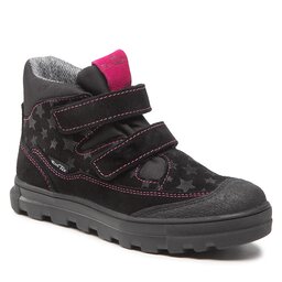 RenBut Śniegowce RenBut 33-4409 Czarny Gwiazdki 3