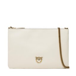 Pinko Ročna torba Pinko Flat Classic PE 23 PCPL 100455 A0F1 White Z14Q